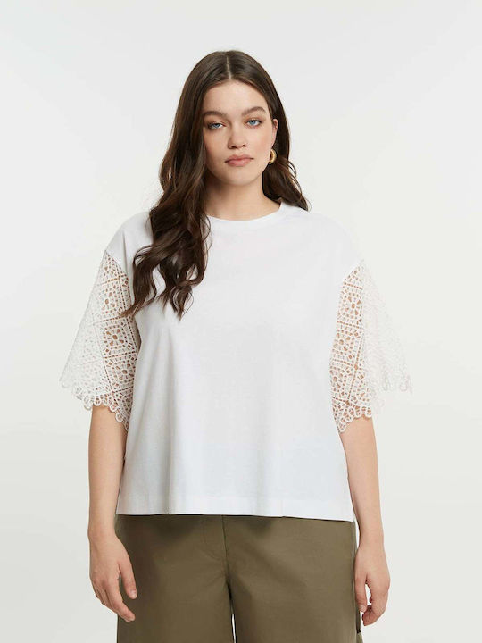 Women's Crop T-shirt White