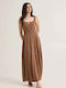 Summer Maxi Dress Brown