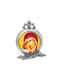 Men's Pocket Watch 45mm Battery Silver