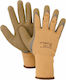 Galaxy Safety Gloves Brown Latex