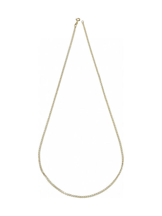 Mertzios.gr Bicolour Gold Neck Chain