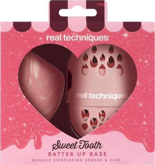 Real Techniques Σετ με Σφουγγαράκια Μακιγιάζ για Foundation 2τμχ