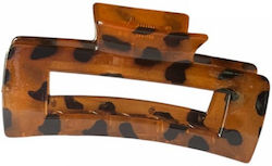 Women’s Leopard Claw Clip 11289 Hairutopia Brown Medium