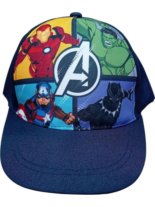 Marvel Παιδικό Καπέλο Μπλε