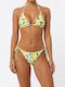 Set Bikini Τριγωνάκι με Αφαιρούμενη Ενίσχυση & Brazil Lemon