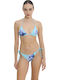 Temptation Bikini Set Triangle Floral Light Blue
