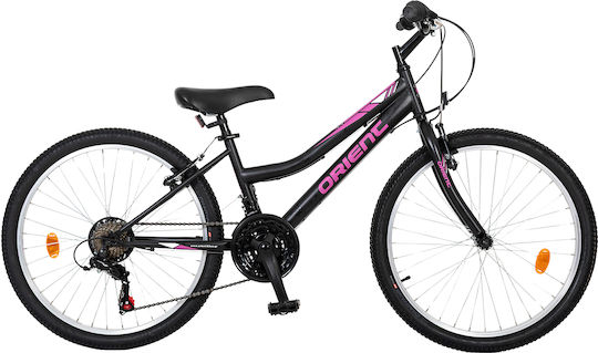 Orient 24" 2022 Black Mountain Bike with Speeds