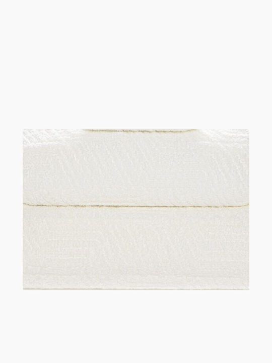 Valeria Home Prosop De Mână Din Bumbac Villari Villari Snow Mărime 30x50cm Greutate 730gr/m²