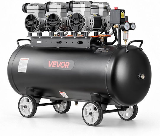 Vevor Κομπρεσέρ Αέρος με Αεροφυλάκιο 100lt