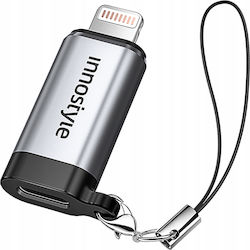 Innostyle CL-340GY USB-C / Blitzschlag männlich zu USB-C / Blitzschlag weiblich