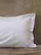 Nima Set Of 12 Hotel Pillowcases Made Of 100% Cotton 75x52cm