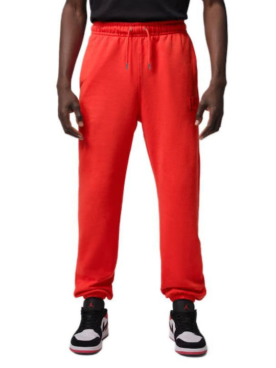 Jordan Flight Παντελόνι Φόρμας με Λάστιχο Red