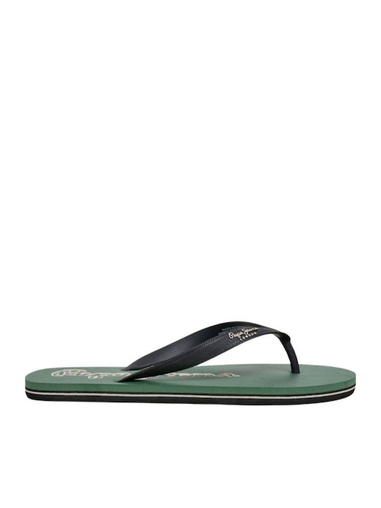 Bay Beach Flip Flops in Green Colour