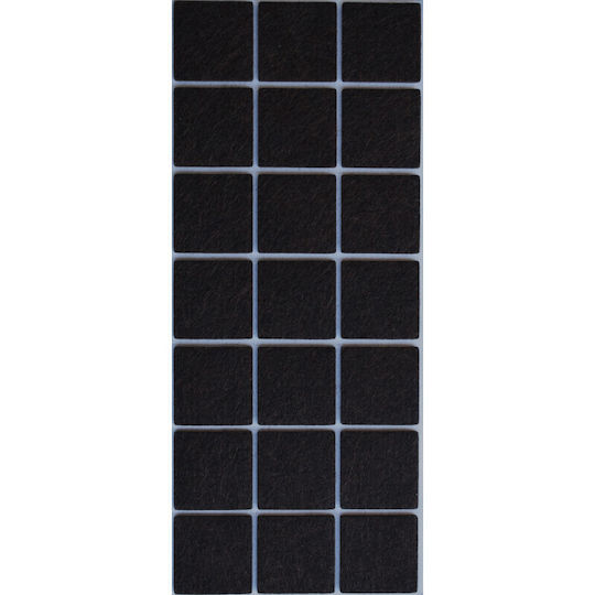 Τσοχάκια Τετράγωνα με Αυτοκόλλητο 30x30mm 21τμχ 6303-ΟΒ