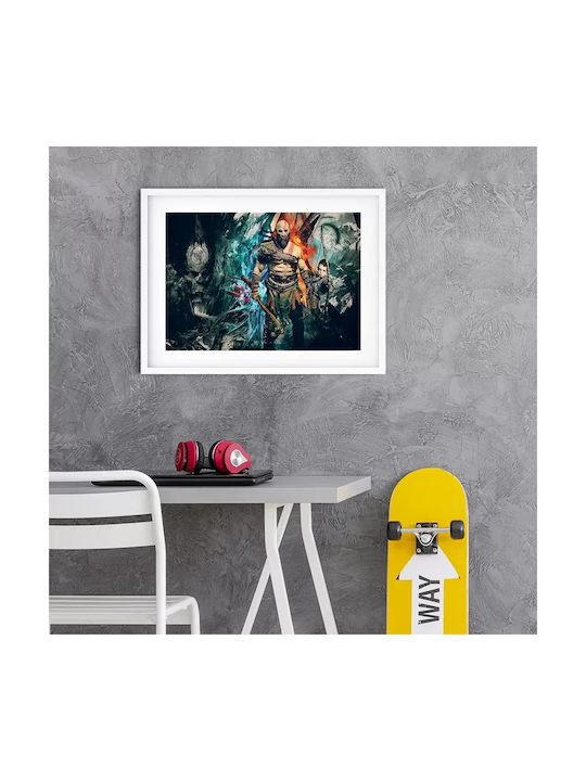 Gaming Poster God War Gm014 40cm X 50cm Premium...