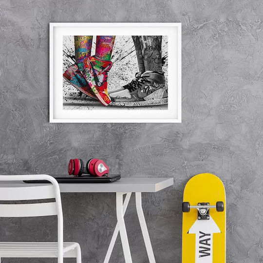 Graffiti Sneakers S Ξύλινο