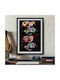 Poster MotoGP Márquez Rossi Pedrosa Lorenzo GP004 40cm X 50cm Premium Black Wooden Frame