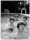 Music Poster Beatles Ms056 40cm X 50cm Premium Black Wooden Frame