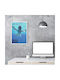 Music Poster Nirvana Ms015 40cm x 50cm Premium Schwarzes Hölzernes Rahmen