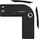 Resteq Schreibtischunterlagen Gaming Zoresyn L 120+120x40cm