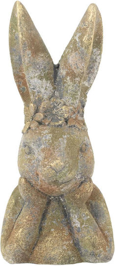 Artekko Animal Multicolour Decorative Rabbit Magnesium 17x15x38.5 Cm