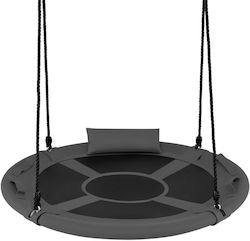 Costway Nest Swing Double Metal for 3+ Years Gray