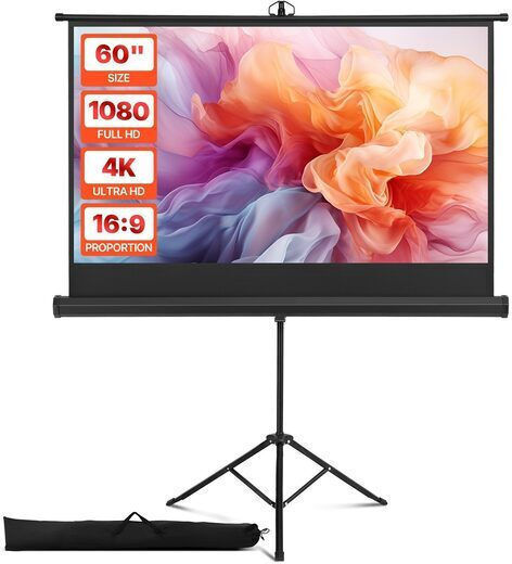 Οțonă Proiecție Projector Pardoseală cu Format 16:9 / 60"
