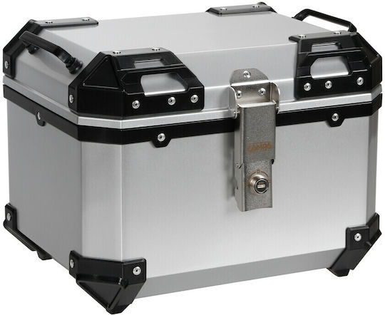 Lampa T-Box Μπαγκαζιέρα Μοτοσυκλέτας 35lt Ασημί