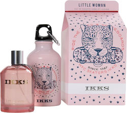 Set Ikks Little Woman Eau De Toilette Pentru Femei 100 Ml + Little Woman Gwp Sticlă De Apă Roz Set Ikks Little Woman Eau De Toilette Pentru Femei 100 Ml + Little Woman Gwp Sticlă De Apă Roz