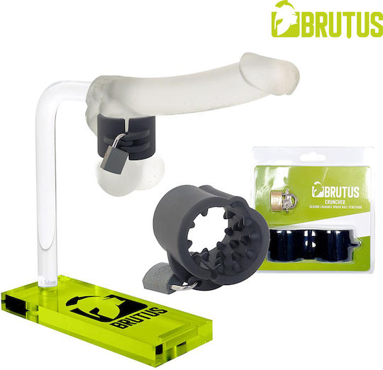 Brutus Cruncher Silicone Lockable Spiked Ball Stretcher