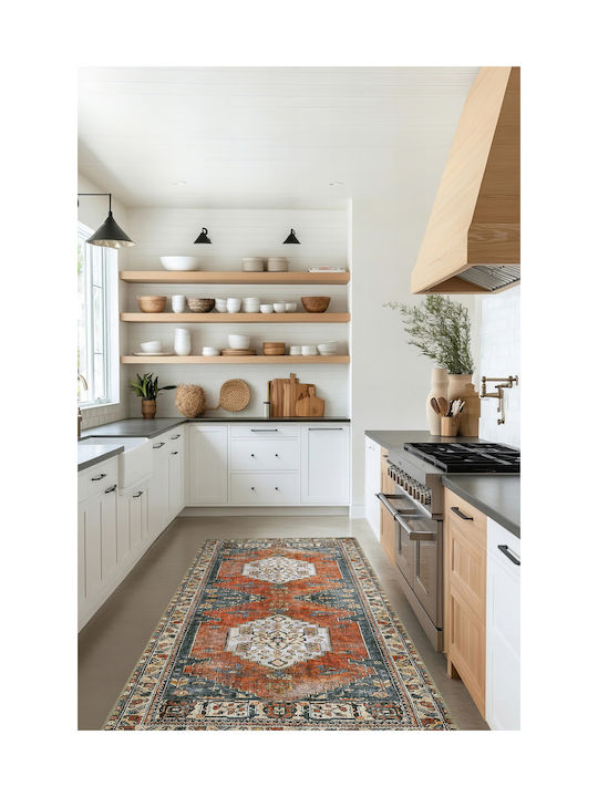 SteweHome Σετ Παιδικών Χαλιών Πορτοκαλί 75x300cm Πάχους 90mm