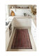 SteweHome Χαλί Διάδρομος Μπορντό 75x300cm