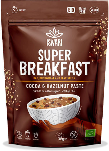 Iswari Bio Super Breakfast Cocoa & Hazelnut Paste