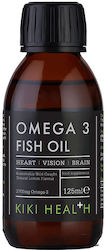 Kiki Health Omega 3 Fischöl EPA/2200 DHA/1100 ιχθυέλαιο 125ml