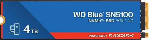 Sandisk SSD 4TB Тип M.2 Със Свързване PCI Express 4.0 Съвместим С PS5