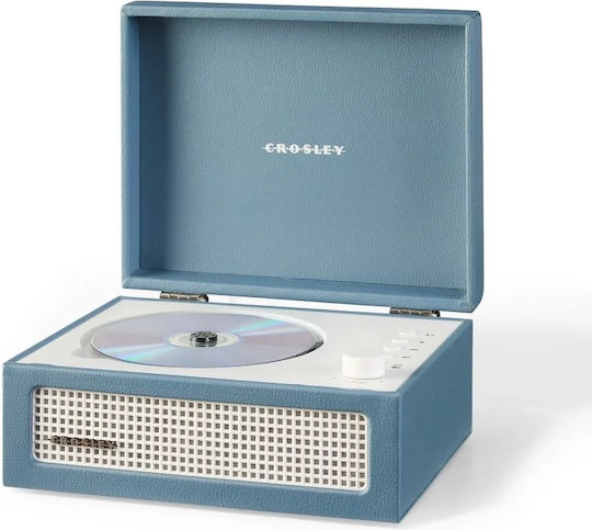Crosley Ηχοσύστημα 1.0 Voyager με CD Player Μπλε
