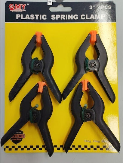 DD-06625 Spring Clamps Set with Maximum Opening 101.6mm