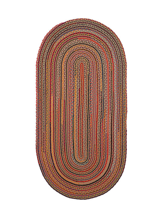 SteweHome Summer Wicker Coral Runner 80x200cm