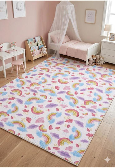 SteweHome Non-Slip Summer Wicker Beige Runner Rug 80x200cm