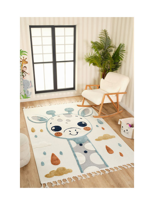 SteweHome Παιδικό Χαλί Μπεζ 200x290cm