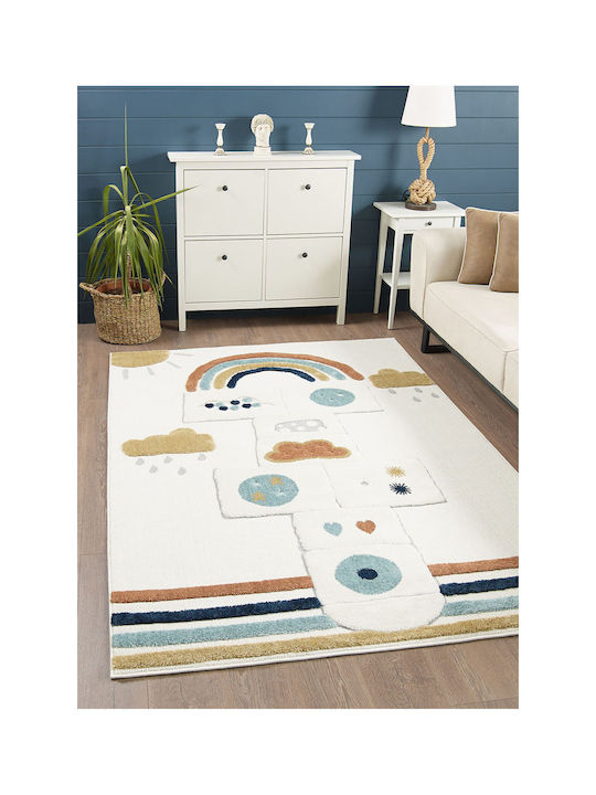 SteweHome Kids Rug Yellow 100x150cm