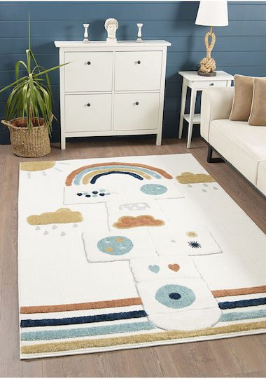 SteweHome Детски Килим Жълт 180x250см