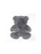 SteweHome Kids Rug Gray Round with Diameter 140cm Thickness 60mm