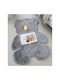 SteweHome Kids Rug Grey 90x90cm Thickness 60mm