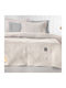 Guy Laroche Ziana Κουβερλί Ημίδιπλο Microfiber Natural 180x240cm