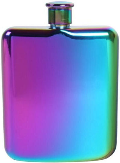 Flask Φλασκί Ποτού Rainbow Curved 22196 180ml
