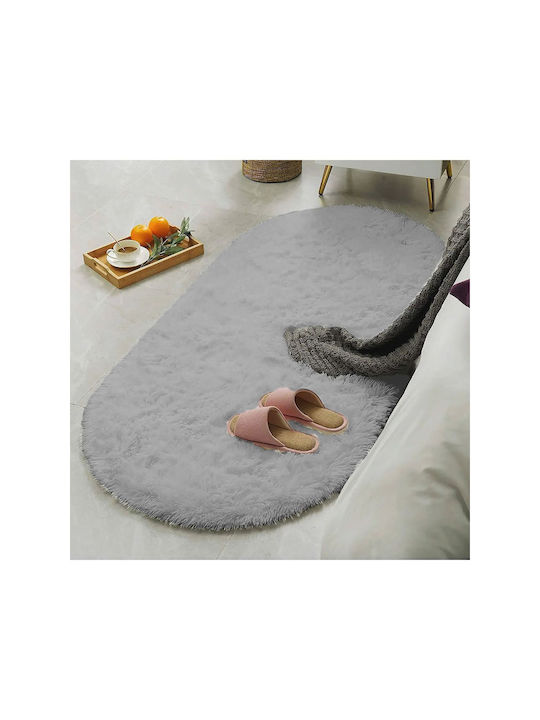 SteweHome Αντιολισθητικό Χαλί Ορθογώνιο Γκρι 100x290cm
