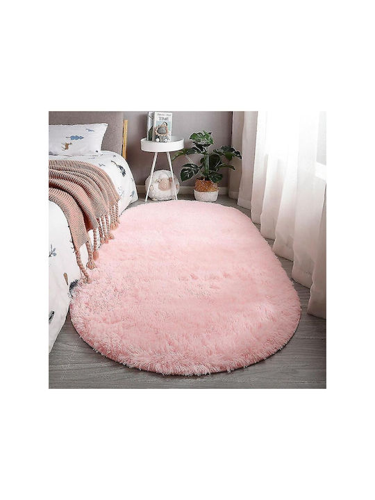 SteweHome Αντιολισθητικό Χαλί Διάδρομος Ροζ 80x290cm