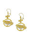 Silver Gold Plated Earrings