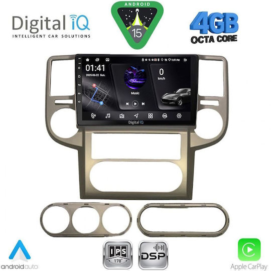 Digital IQ Car Audio System for Nissan X-Trail 2004-2007 (Bluetooth/USB/WiFi/GPS/Apple CarPlay/Android Auto) with 10" Touch Screen